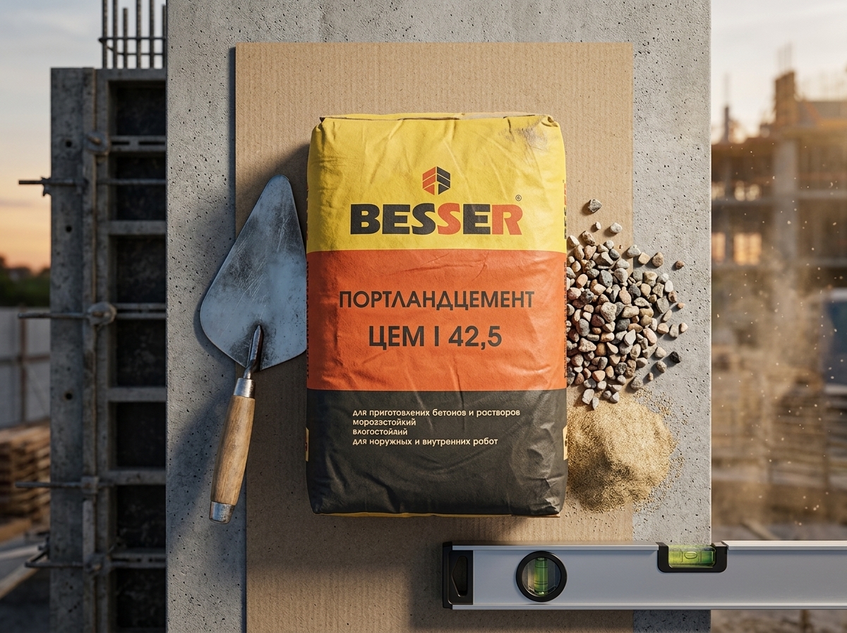 BESSER — надежные строительные смеси для профессиональных работ