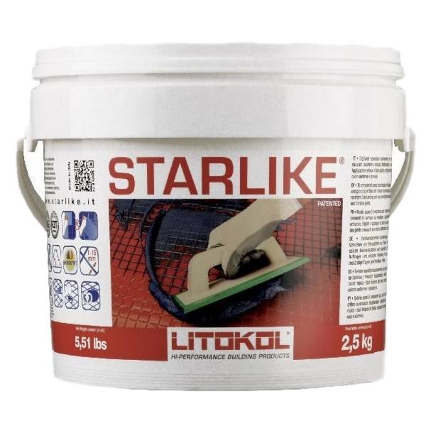 Затирка Litokol Litochrom Starlike C.380 сиреневая - купить в Москве ...