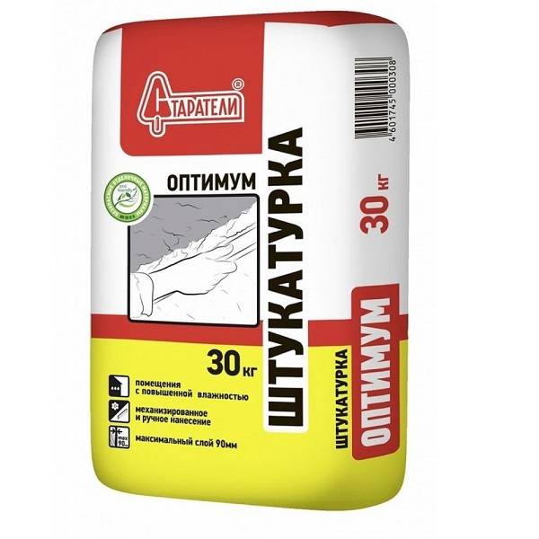 Штукатурка Старатели Оптимум МН (30 кг) - купить, по оптовой цене | Баурекс